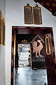 Bangkok Grand Palace, detail of the gallery of the Wat Phra Kaew. 